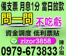 台北,新北,桃園低利票貼-銀行利息